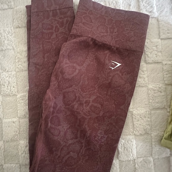 Gymshark Light Blue Seamless Leggings - Size M - Picture 6 of 16